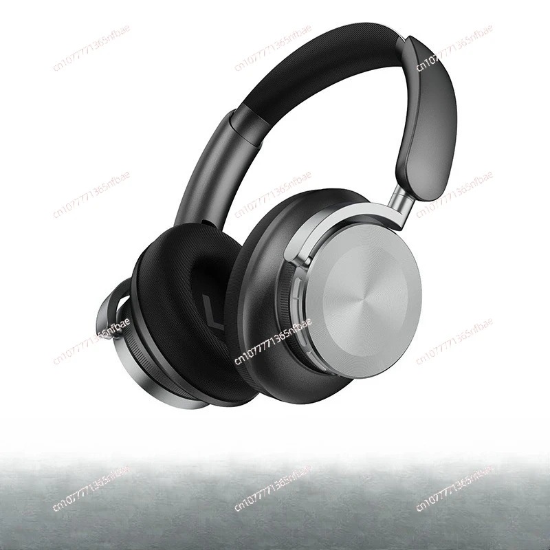 Anc Wireless Over Ear Headphones - หูฟังแบบครอบหูแบตเตอรี่ใช้งานได้ยาวนาน - ชุดหูฟังบลูทูธไร้สายพร้อมระบบตัดเสียงรบกวนแบบ Dual-Feedback สำหรับคนรักดนตรี