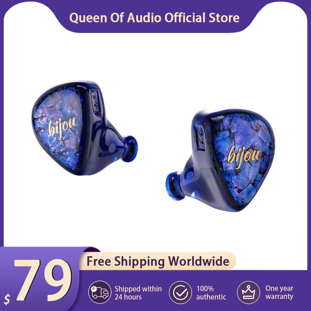 Planar Magnetic Iem Earphones - ใหม่ QoA บิจูหูฟัง 1DD+1BA+1BCD หูฟังชนิดใส่ในหูไฮบริดไฮไฟออดิโอ IEM