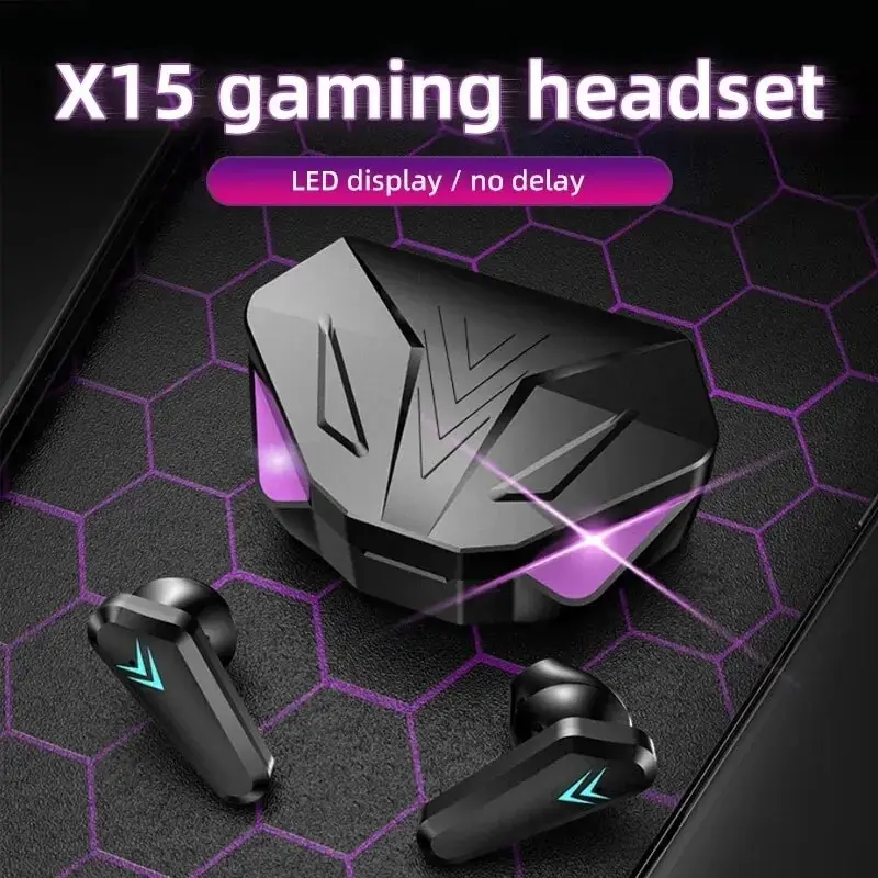 Tws Earbuds Bluetooth 5.3 - TWS ไร้สายบลูทูธ 5.3 ชุดหูฟังจอแสดงผล LED Gamer