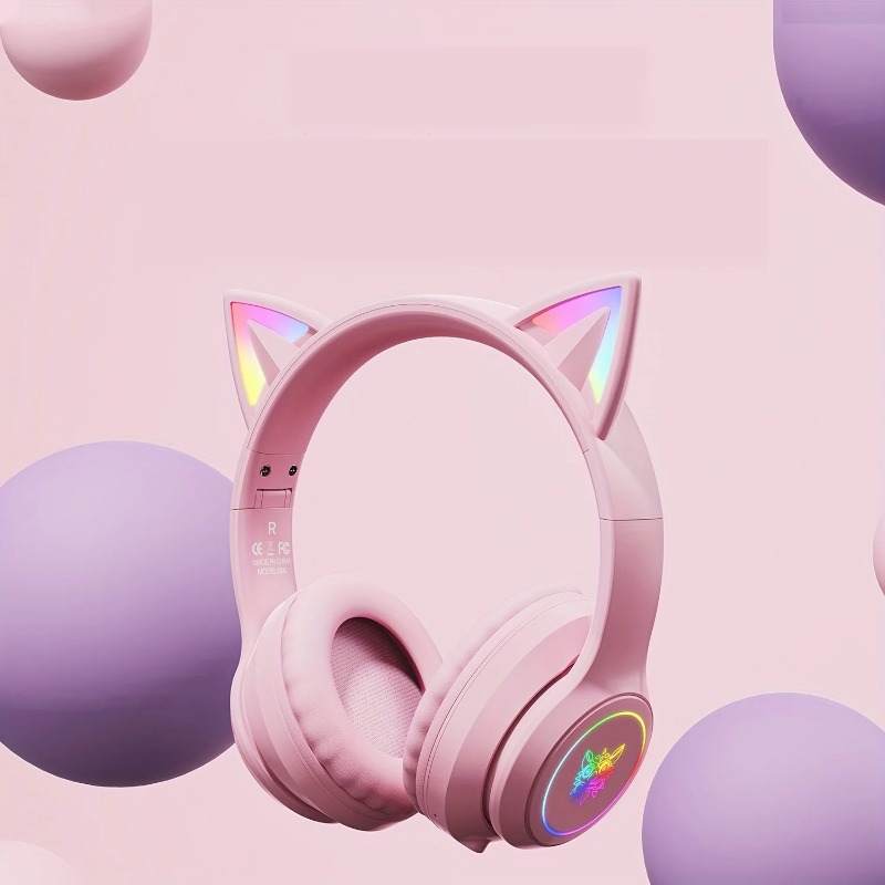 หูฟังเกมมิ่ง Onikuma B90 สีชมพ - Gaming Headset With Mic Rgb บทวิจารณ์และราคา