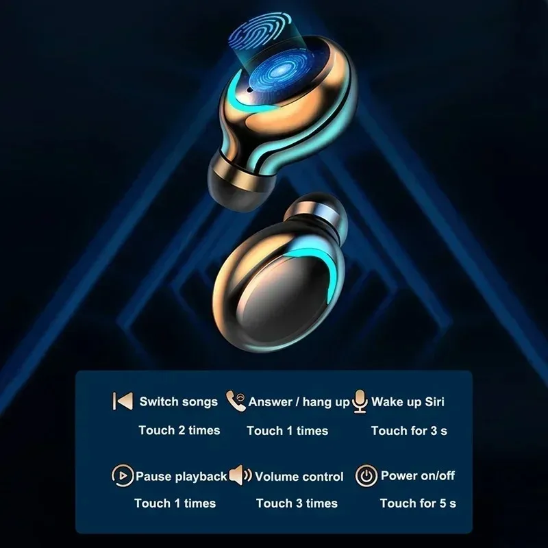 หูฟังบลูทูธ 9D สเตอริโอ เบสหนั - Tws Earbuds Bluetooth 5.3 บทวิจารณ์และราคา