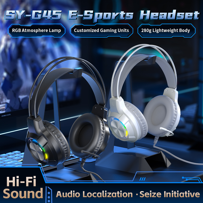 ชุดหูฟังสำหรับเล่นเกมตัดเสียงร - Gaming Headset With Mic Rgb บทวิจารณ์และราคา