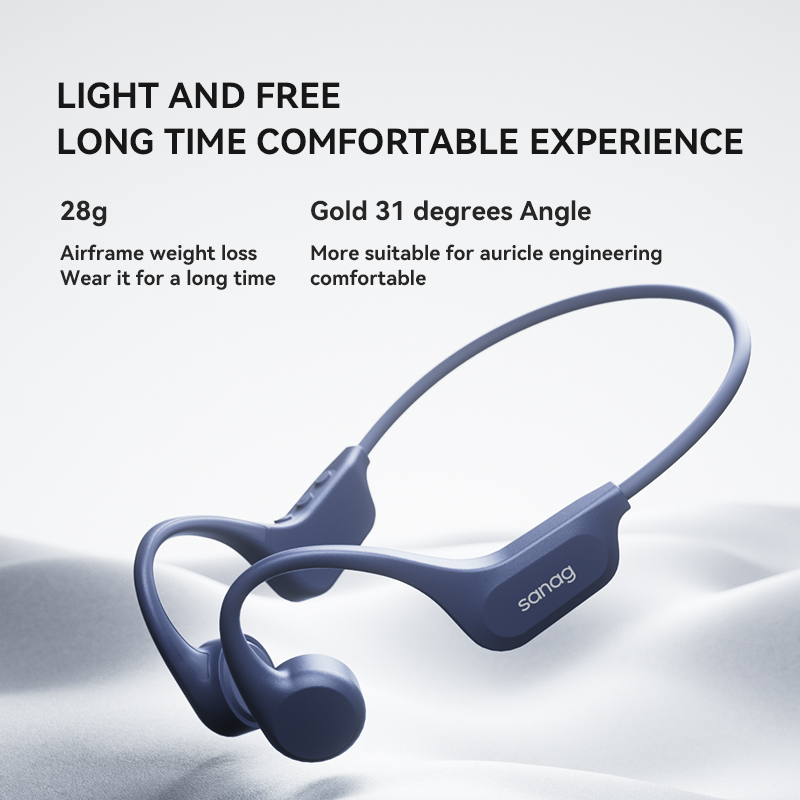 หูฟังบลูทูธ Sanag B60S IPX8 สำ - Bone Conduction Running Headphones บทวิจารณ์และราคา
