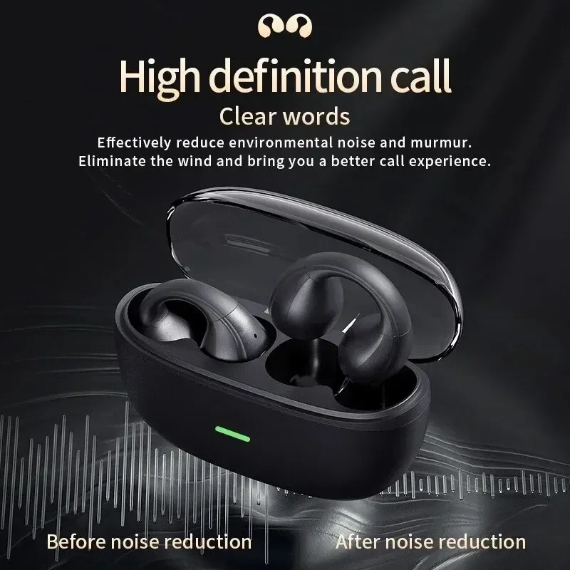หูฟังไร้สายบลูทูธ TWS แบบคลิปห - Bone Conduction Running Headphones บทวิจารณ์และราคา