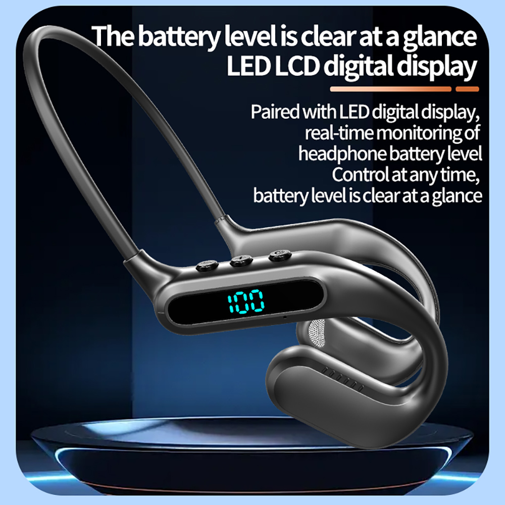 KEBIDUMEI หูฟังบลูทูธ 6.0 แบบเ - Bone Conduction Running Headphones บทวิจารณ์และราคา