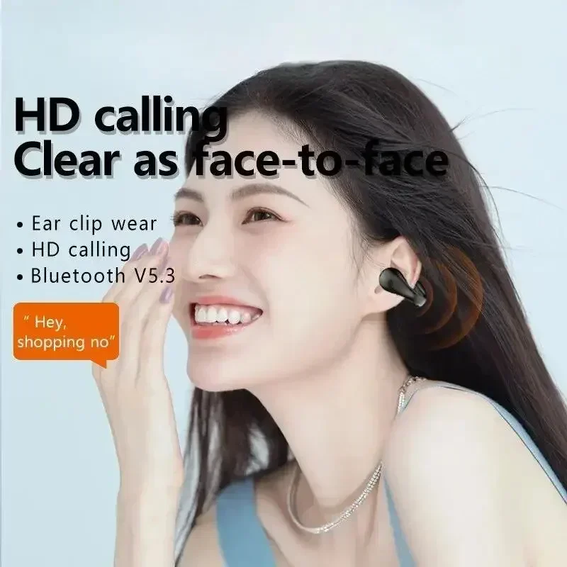 หูฟังบลูทูธ 5.3 ไร้สาย แบบคล้อ - Open Ear Air Conduction Headphones บทวิจารณ์และราคา
