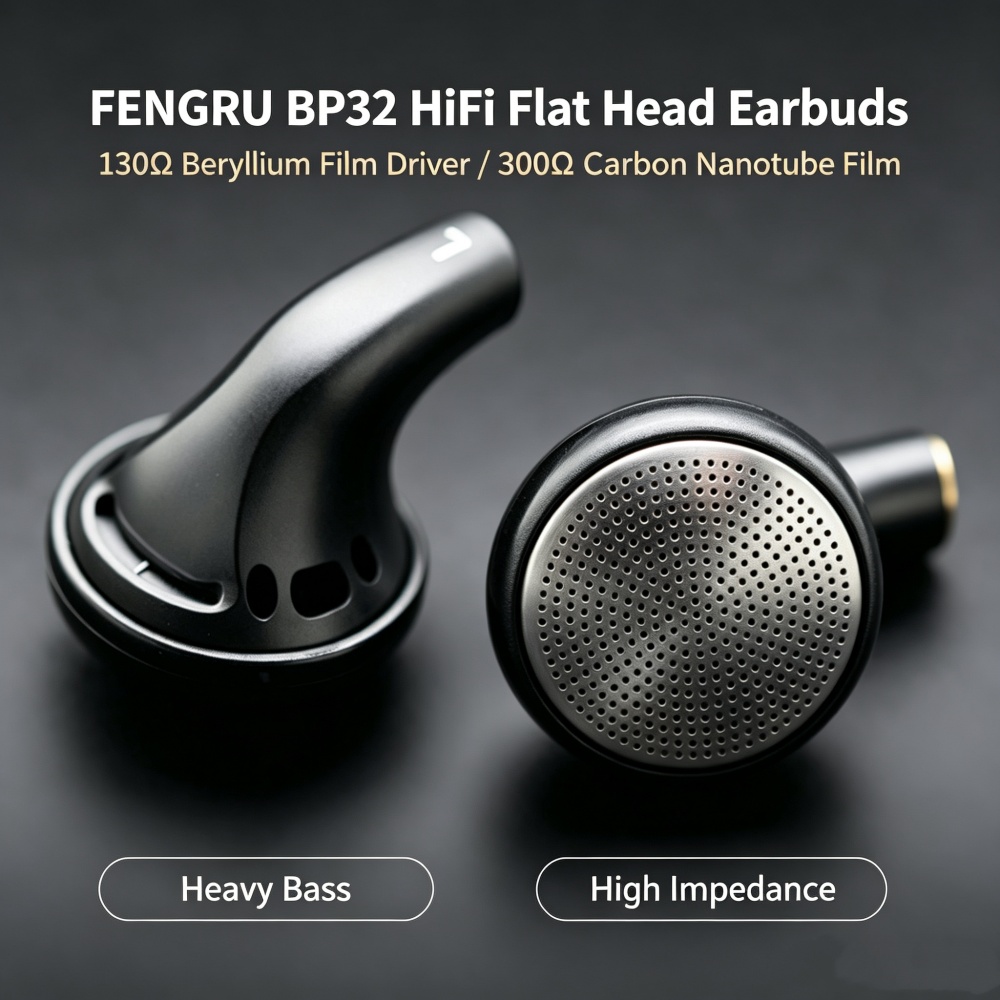FENGRU BP32 Diy 130 โอห์ม ไดรเ - Planar Magnetic Iem Earphones บทวิจารณ์และราคา
