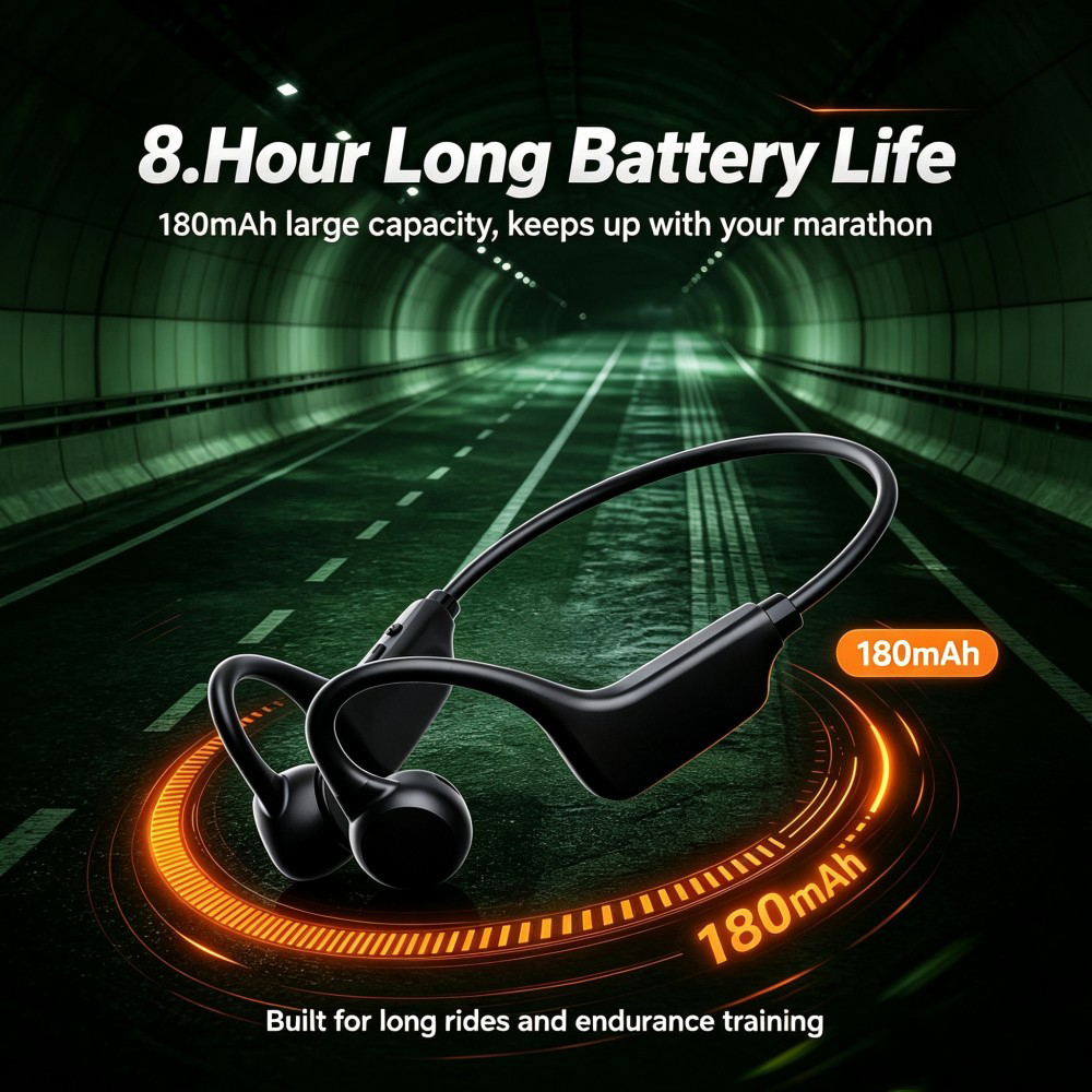 KEBIDUMEI หูฟังบลูทูธ 6.0 แบบน - Open Ear Air Conduction Headphones บทวิจารณ์และราคา