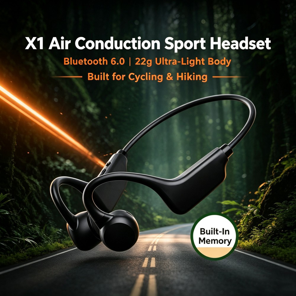 KEBIDUMEI หูฟังบลูทูธ 6.0 แบบน - Open Ear Air Conduction Headphones บทวิจารณ์และราคา