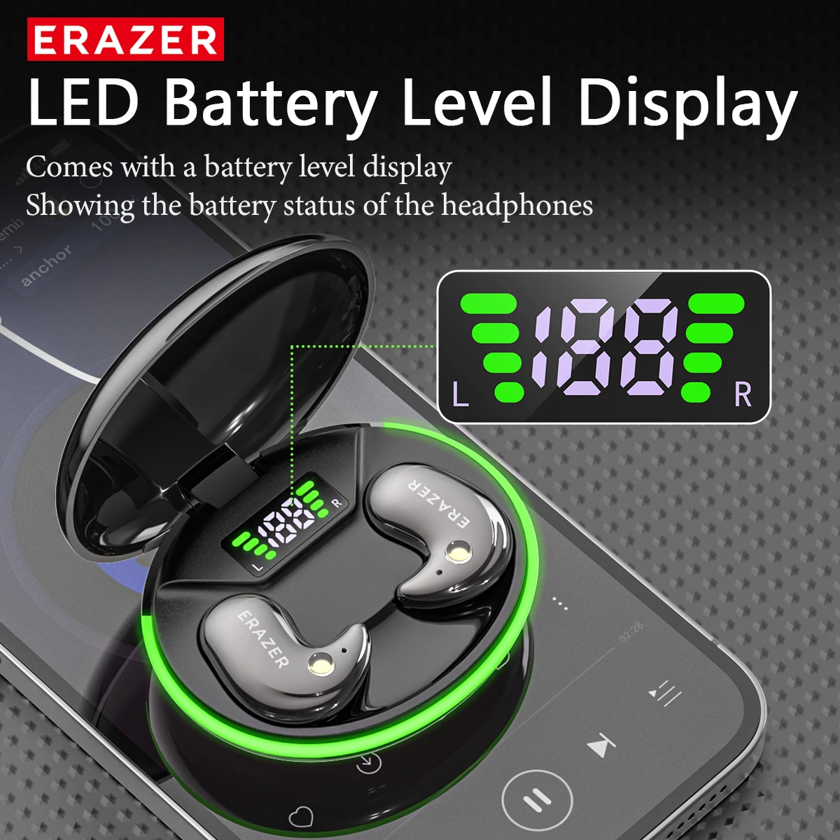 หูฟังบลูทูธแบบอินเอียร์ EARZER - Type C Wired Earphones With Mic บทวิจารณ์และราคา