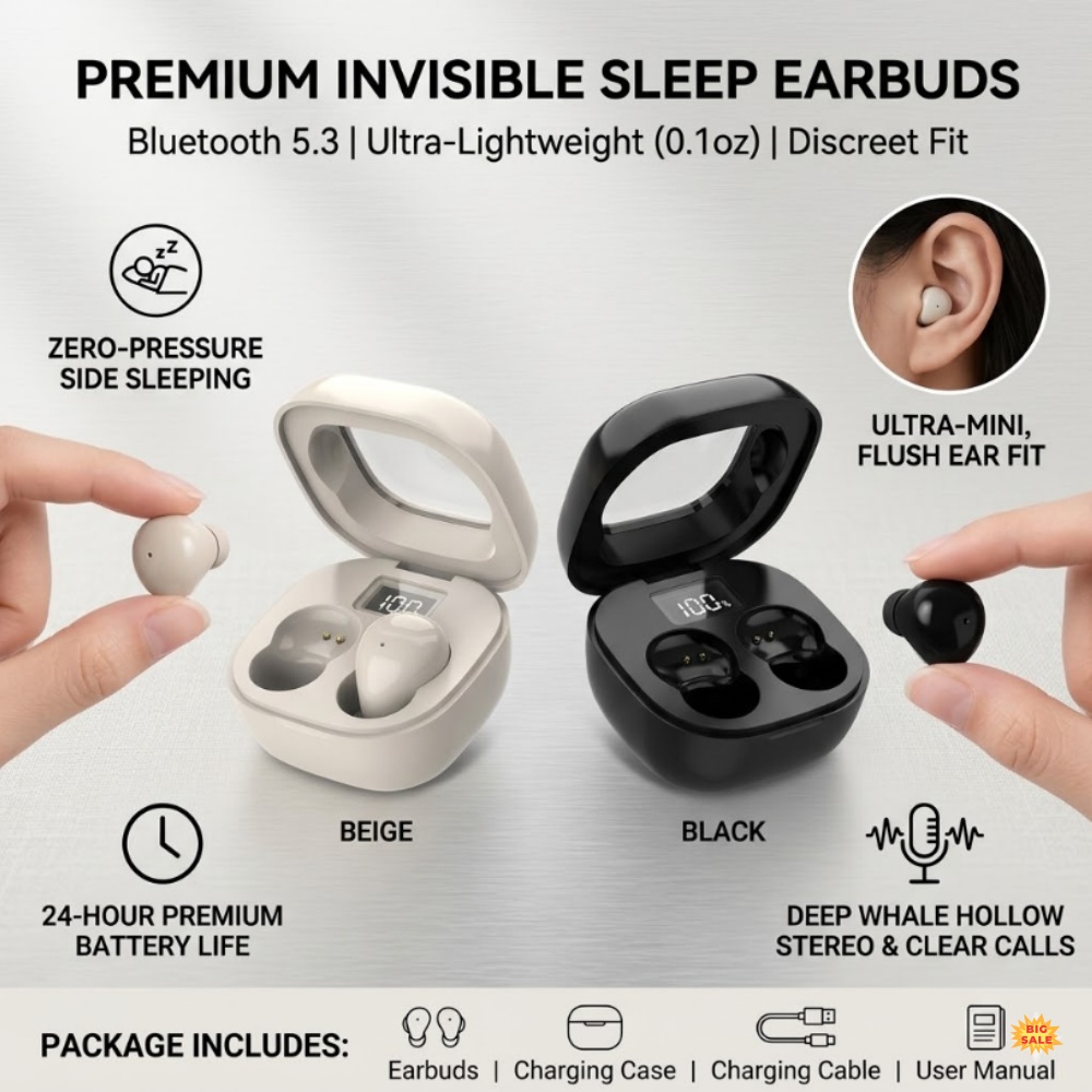 หูฟังไร้สาย TWS ขนาดเล็กพิเศษ  - Tws Earbuds Bluetooth 5.3 บทวิจารณ์และราคา
