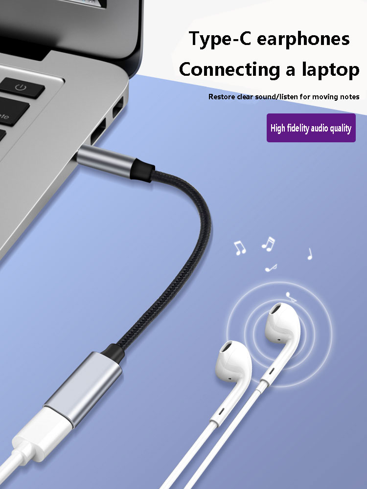 3.5 มม.ชายถึง Type-C Aux อะแดป - Type C Wired Earphones With Mic บทวิจารณ์และราคา