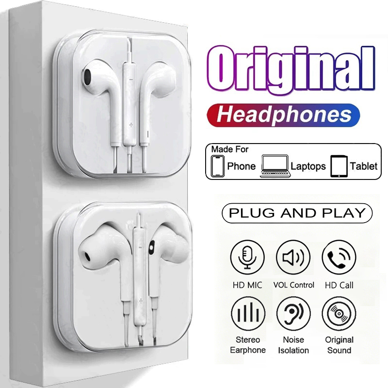 หูฟังแบบเสียบในหู รุ่นดั้งเดิม - Type C Wired Earphones With Mic บทวิจารณ์และราคา