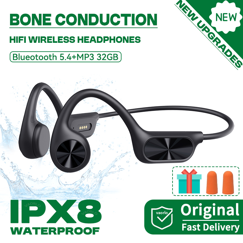 หูฟังไร้สายระบบนำเสียงผ่านกระด - Bone Conduction Running Headphones บทวิจารณ์และราคา