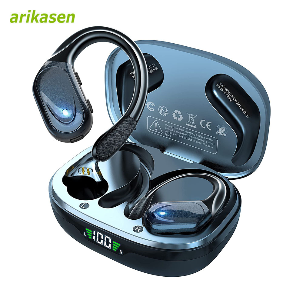 หูฟังไร้สายกีฬาบลูทูธ 5.3 หูฟั - Anc Wireless Over Ear Headphones บทวิจารณ์และราคา