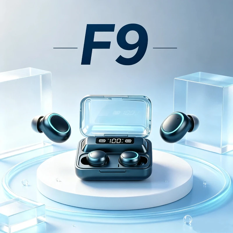 หูฟังบลูทูธ F9 รุ่นใหม่ เสียงส - Tws Earbuds Bluetooth 5.3 บทวิจารณ์และราคา