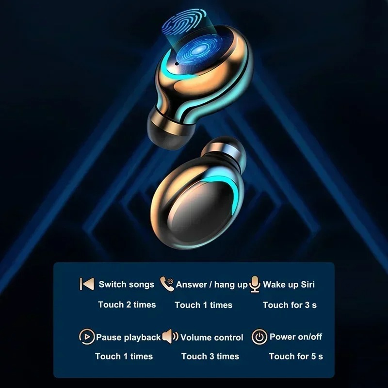 หูฟังบลูทูธ F9 รุ่นใหม่ เสียงส - Tws Earbuds Bluetooth 5.3 บทวิจารณ์และราคา