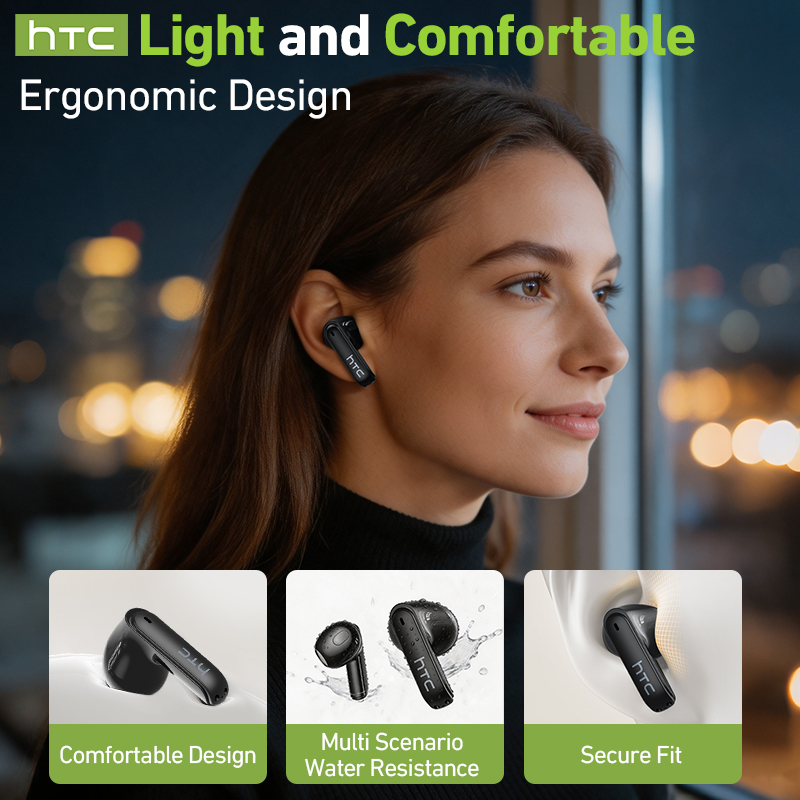 หูฟังเกมมิ่งไร้สาย hTC พร้อมหน - Headphones บทวิจารณ์และราคา